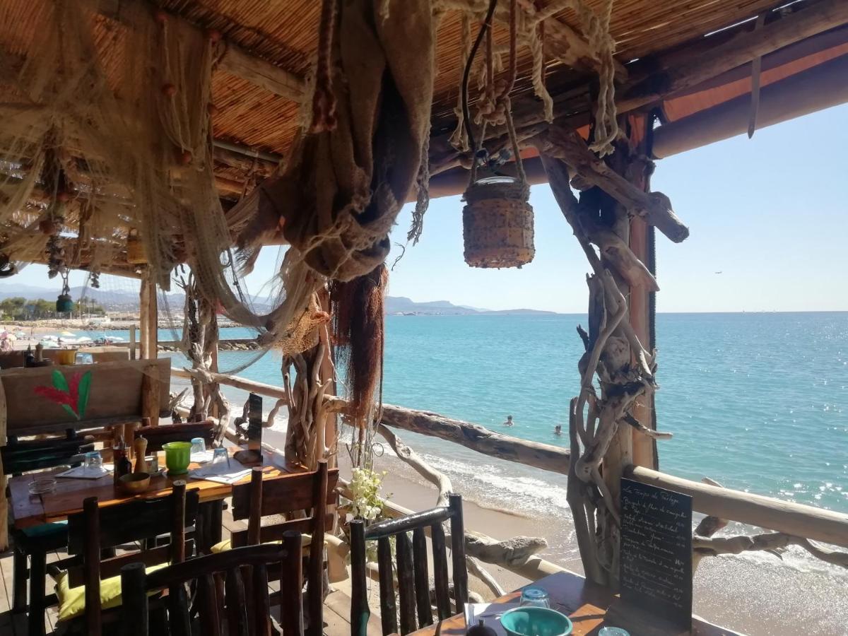 Cote D'Azur Joli Studio 50M Plage, Climatisation , Parking. Villeneuve-Loubet Zewnętrze zdjęcie