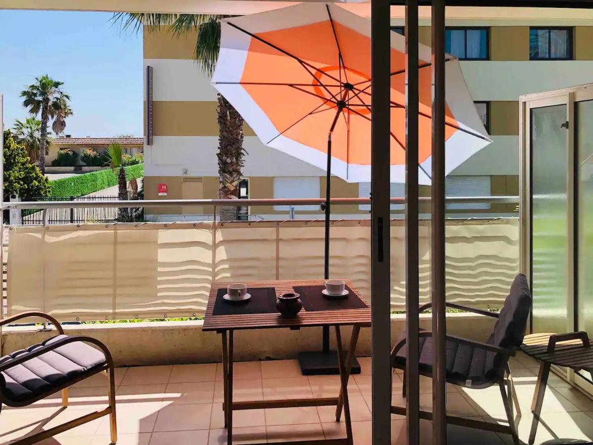 Cote D'Azur Joli Studio 50M Plage, Climatisation , Parking. Villeneuve-Loubet Zewnętrze zdjęcie