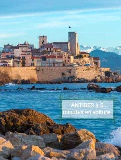 Cote D'Azur Joli Studio 50M Plage, Climatisation , Parking. Villeneuve-Loubet Zewnętrze zdjęcie