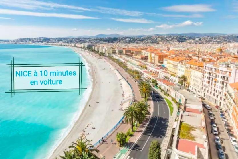 Cote D'Azur Joli Studio 50M Plage, Climatisation , Parking. Villeneuve-Loubet Zewnętrze zdjęcie
