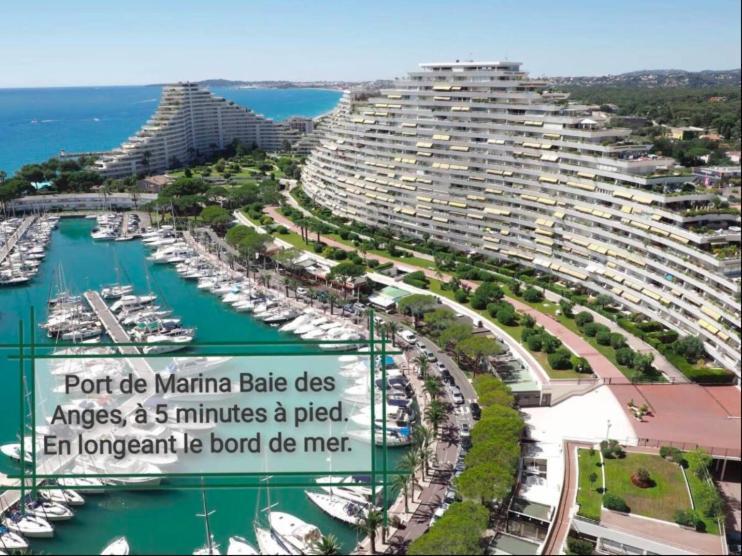 Cote D'Azur Joli Studio 50M Plage, Climatisation , Parking. Villeneuve-Loubet Zewnętrze zdjęcie
